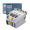 PACK De Cartucho Recargable AUTORESETEABLE BROTHER LC103 103 LC 103 C/CHIP + 4 Tintas de 100 ml
