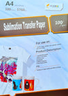 Pack 10 Papel Transfer Victorynk A4 Colores Obscuro
