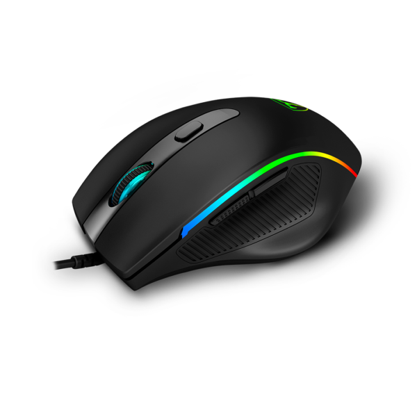 El Mouse Gamer Recruit 2 T-TGM108 de la serie T Dagger redefine tu experiencia de juego con un diseño innovador y un rendimiento excepcional. Con características avanzadas y un estilo cautivador, este mouse te brinda el control necesario para dominar cualquier campo de batalla virtual.