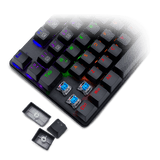Teclado Gaming Mecanico Rainbow, Switch Teclas Azules Bora TT-TGK313-BS T Dagger 8800-0138