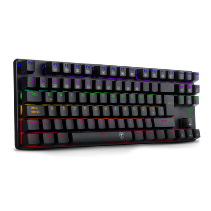 Teclado Gaming Mecanico Rainbow, Switch Teclas Azules Bora TT-TGK313-BS T Dagger 8800-0138