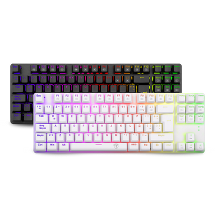 Teclado Gaming Mecanico RGB, Switch Teclas Rojas Bora TT-TGK315-RS T Dagger 8800-0141