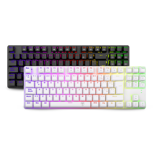 Teclado Gaming Mecanico RGB, Switch Teclas Rojas Bora TT-TGK315-RS T Dagger 8800-0141