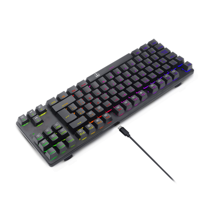 Teclado Gaming Mecanico RGB, Switch Teclas Rojas Bora TT-TGK315-RS T Dagger 8800-0141