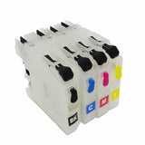 Cartucho Recargable Autoreseteable para Brother LC 103 y 203 LC509 Corto / Largo Sin Chip LC103R 103R LC 103 LC203R LC203