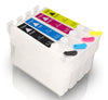 Cartucho recargable autoreseteable EPSON 73 NR  Stylus C79 / C90 / C92 / C110 / CX3900 / CX4900 / CX5500 / CX5600 / CX5900 / CX6900F / CX7300 / CX8300  tx210 / CX9300 F / CX9300 F