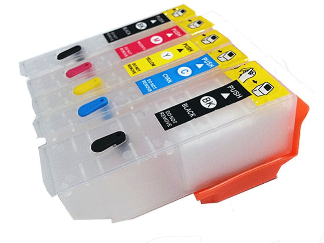Cartucho recargable autoreseteable EPSON XP 702  2691 - 2694 5 colores