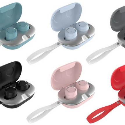 Audífono in ear tipo samsumg, manos libres bluetooth free earbuds 10m con estuche textura metalizada OneDer TWS04