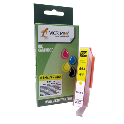 Pack 4 Cartucho de Tinta Genérico para Hp 564XL 5400/5510/5514/5515/5520/6510/B109a