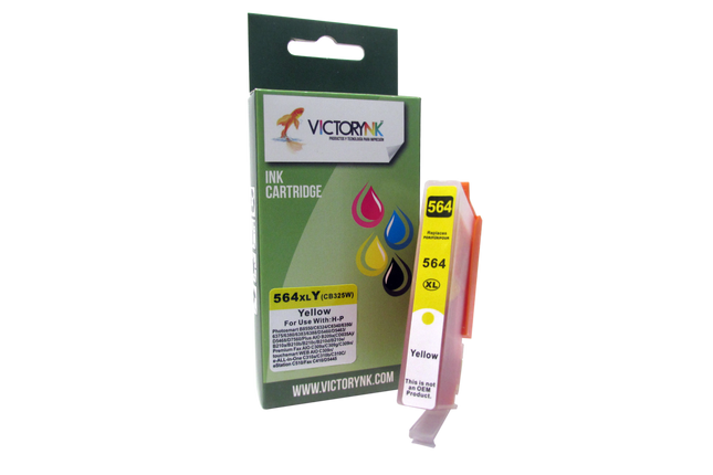 Pack 4 Cartucho de Tinta Genérico para Hp 564XL 5400/5510/5514/5515/5520/6510/B109a