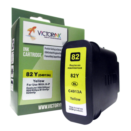 Cartucho de Tinta Victorynk Genérico paraHP 82 XL H