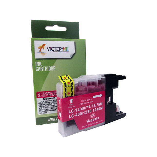 Cartucho de Tinta Victorynk Genérico Brother LC75, MFC-J280W / MFC-J425W / MFC-J430W