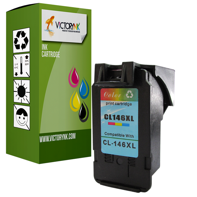 Cartuchos Genéricos para Canon Pg 145 Xl ó Cl 146 Xl Ip2810 Mg2410 Mg2510  Color de tinta: Negro/Tricolor Tipo de cartucho: Genérico Estado del cartucho: Nuevo Impresoras compatible: MG2410 MG2510 MG2910
