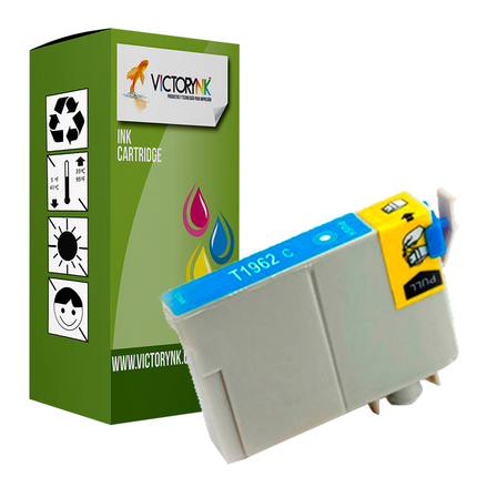 Pack 4 Cartucho de Tinta Genérico Victorynk Epson T 195 T 1971 - 1962 - 1963 - 1964 XP-101/201/204/401/211/214/WF-2532