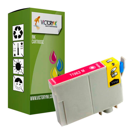 Pack 4 Cartucho de Tinta Genérico Victorynk Epson T 195 T 1971 - 1962 - 1963 - 1964 XP-101/201/204/401/211/214/WF-2532