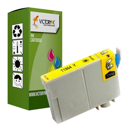Pack 4 Cartucho de Tinta Genérico Victorynk Epson T 195 T 1971 - 1962 - 1963 - 1964 XP-101/201/204/401/211/214/WF-2532