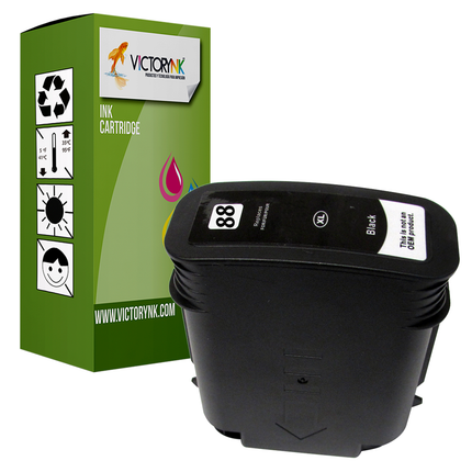 Descripción Los Cartuchos De Tinta Nuevo Genérico Para HP 88  Compatible con las impresoras OFFICEJET PRO K550/K550DTN/K550DTWN/K5400DN/K8600/L7580/L7590