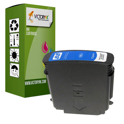 Descripción Los Cartuchos De Tinta Nuevo Genérico Para HP 88  Compatible con las impresoras OFFICEJET PRO K550/K550DTN/K550DTWN/K5400DN/K8600/L7580/L7590