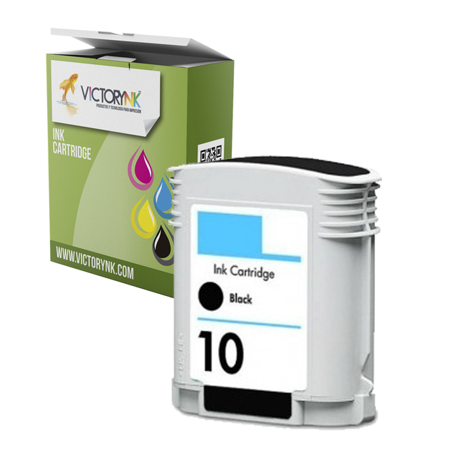 Pack 4 Cartuchos de Tinta Victorynk Genérico para Hp 10 y H11xl BK  c4836a c4837a