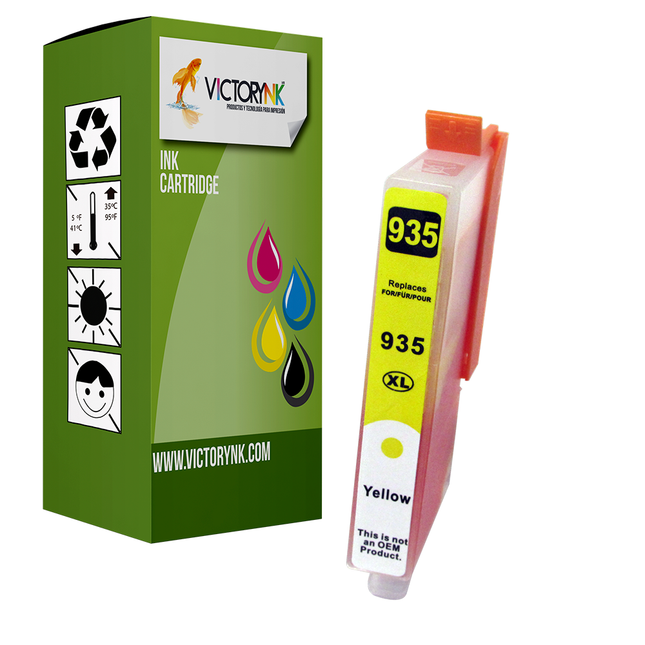 Pack 4 Cartucho de Tinta Victorynk Genérico para Hp 934 - 935xl