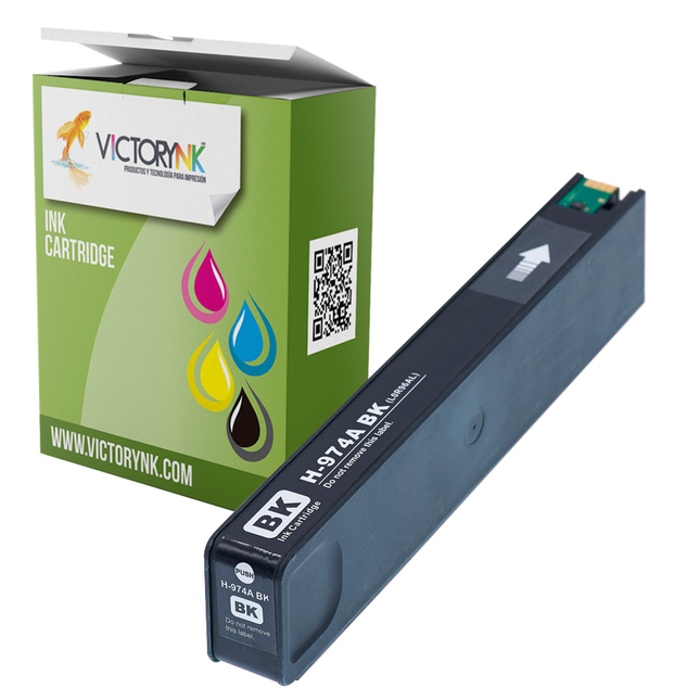 Cartucho de Tinta Victorynk Genérico para HP 974A 452DW 477D l0s08al, 80ml