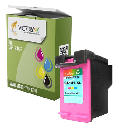 Pack 2 Cartucho de Tinta Victorynk Genérico para Canon PG-140 y CL-141 XL MG2110, MG2210, MG3110, MG3210, MG3510