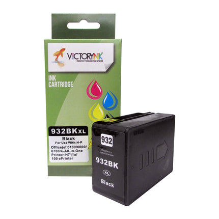 Pack 4 Cartucho de Tinta Genérico Para Hp 932-933 XL hp 7110 Office Jet 6100