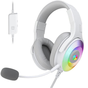 Audifono Gamer Pandora 2 Blanco RGB H350WRGB1 Redragon