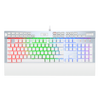 Teclado Gamer Yama K550W-1-SP RGB Blanco Redragon