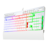 Teclado Gamer Yama K550W-1-SP RGB Blanco Redragon