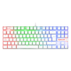 Teclado Gamer RGB Blanco Switch Blue Kumara K552W-RGB-SP Redragon
