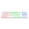 Teclado Gamer RGB Blanco Switch Blue Kumara K552W-RGB-SP Redragon