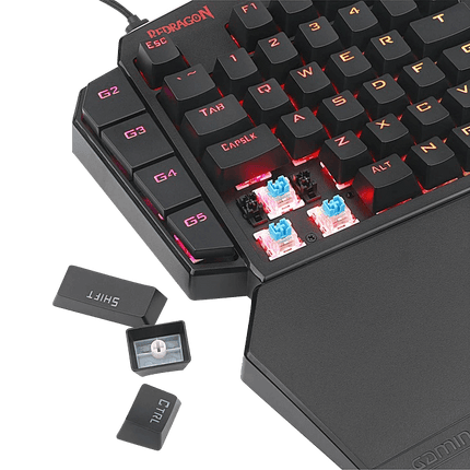 Teclado Mini Gamer Diti K585 RGB Redragon