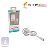 Cargador combo de USB a tipo V8, 2.1A, 1m Kbod TKBA008V8