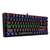 Teclado Gamer Rainbow Negro Switch Red Kumara Black K552-KR-SP Redragon