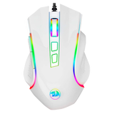 Mouse Gamer Griffin Redragon M607W Blanco RGB