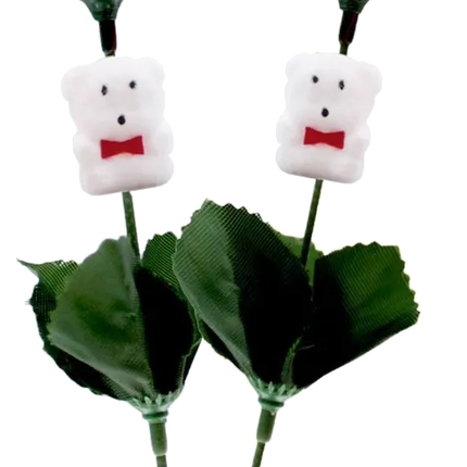 Regalo Rosa con Oso Blanco TQRS002