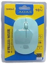 Mouse óptico inalámbrico USB de colores Aoas R605