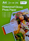 Pack 3pz Papel Fotográfico Mate Doble Lado Victorynk A4 20 Hojas 240 Gr