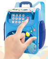 Alcancia cajero automatico ATM school bag para niños con clave y huella CQG001
