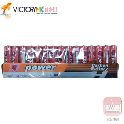 Pila AAA de carbón de larga duración 1.5 volts JCMX
