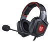 Audífono diadema gaming con micrófono, 3.5mm, HiFi, led, alcance 5.0, surround, color negro Onikuma K8