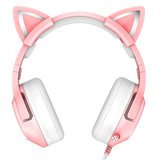 Audifonos On Ear Onikuma TK9 Gaming de Gato con Microfono, 3.5mm, HiFi, Alcance 5.0