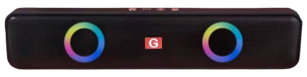 Bocina Bluetooth Rectangular Led RGB TKM268