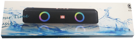 Bocina Bluetooth Rectangular Led RGB TKM268