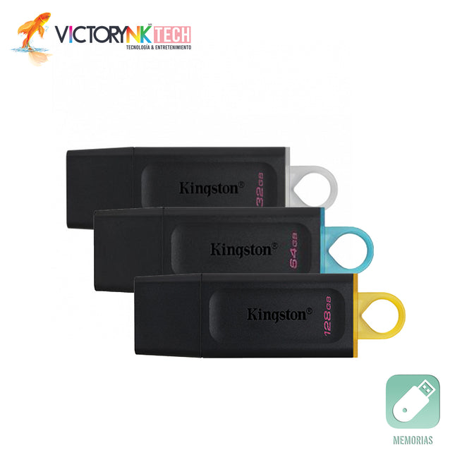 Memoria USB 2.0 32GB Modelo Exodia Marca Kingston