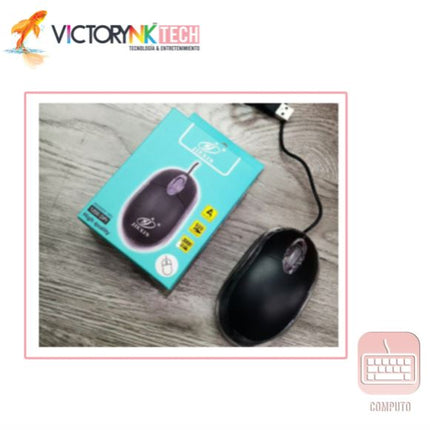 Mouse gaming led alambrico, salida USB, cable reforzado, uso rudo Owi MOU002