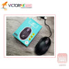 Mouse gaming led alambrico, salida USB, cable reforzado, uso rudo Owi MOU002