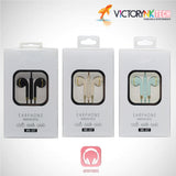 Audífono tipo iphone, in ear manos libres, 3.5mm Owii OW227