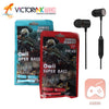 Audifonos In Ear Owii Manos Libres, 3.5mm Gaming OWD3